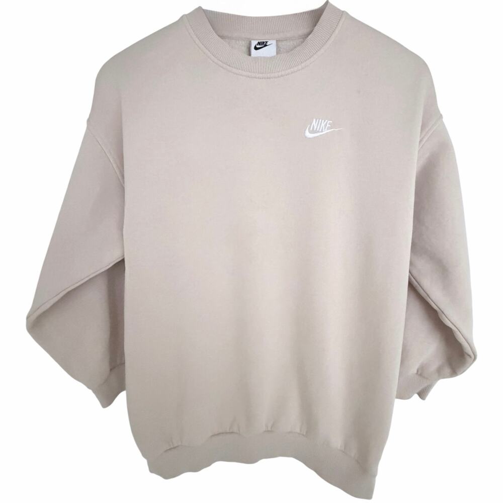 Nike Club Fleece Oversized Sweatshirt Big Kids Medium